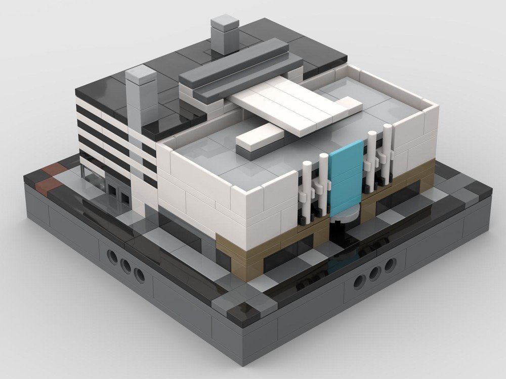 Lego Parking Garage at Dallas & Milam