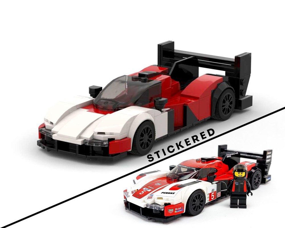 Lego Porsche 963 LMDh WEC #5 & #6
