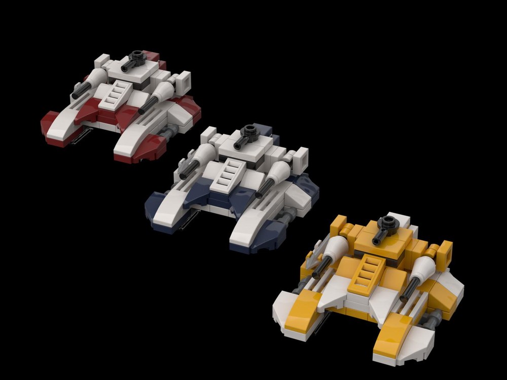 Lego TX-130 Republic Saber Tanks - 1:144 Scale - Mini