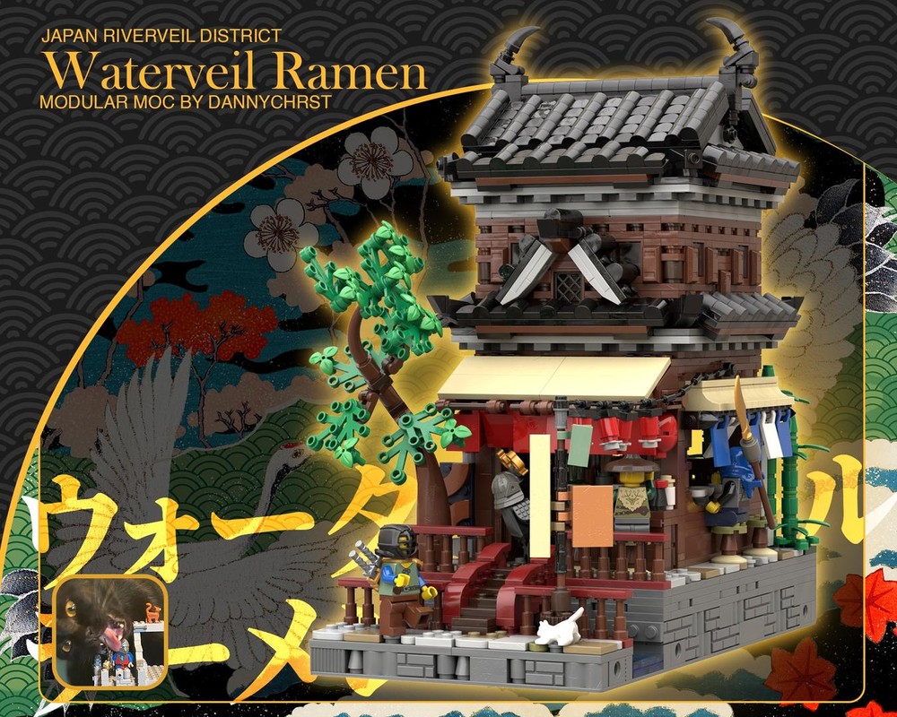 Lego JAPAN RIVERVEIL DISTRICT SERIES - WATERVEIL RAMEN