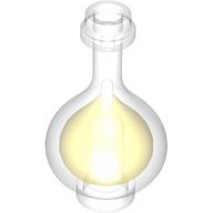 Lego Equipment Bottle / Erlenmeyer / Florence Flask with Trans-Yellow Pattern