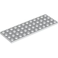 Lego Plate 4 x 12 / White