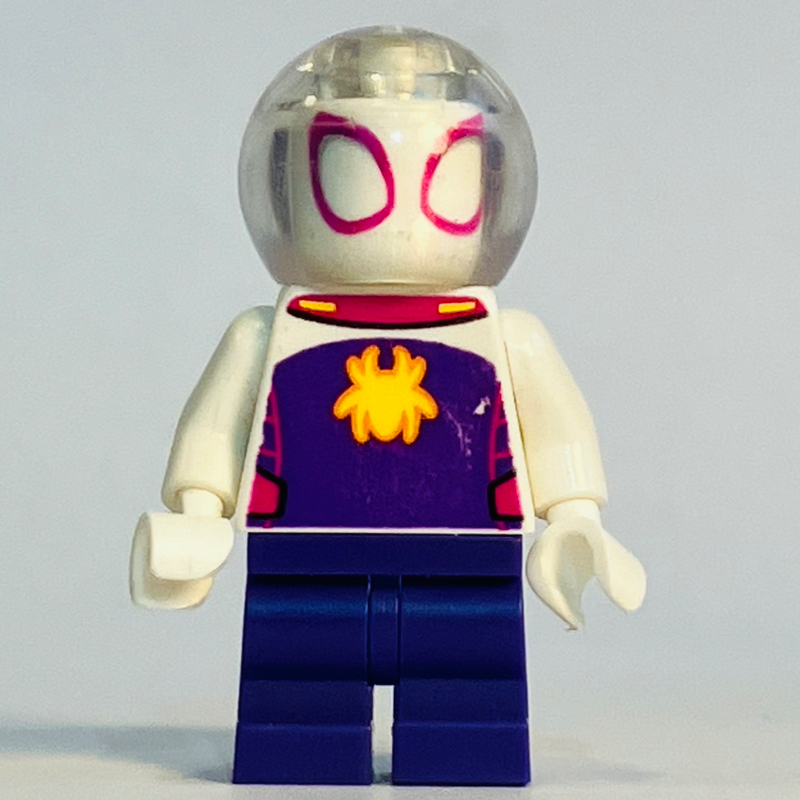 Lego Ghost-Spider / Spider-Gwen, Medium Legs, Bubble Helmet