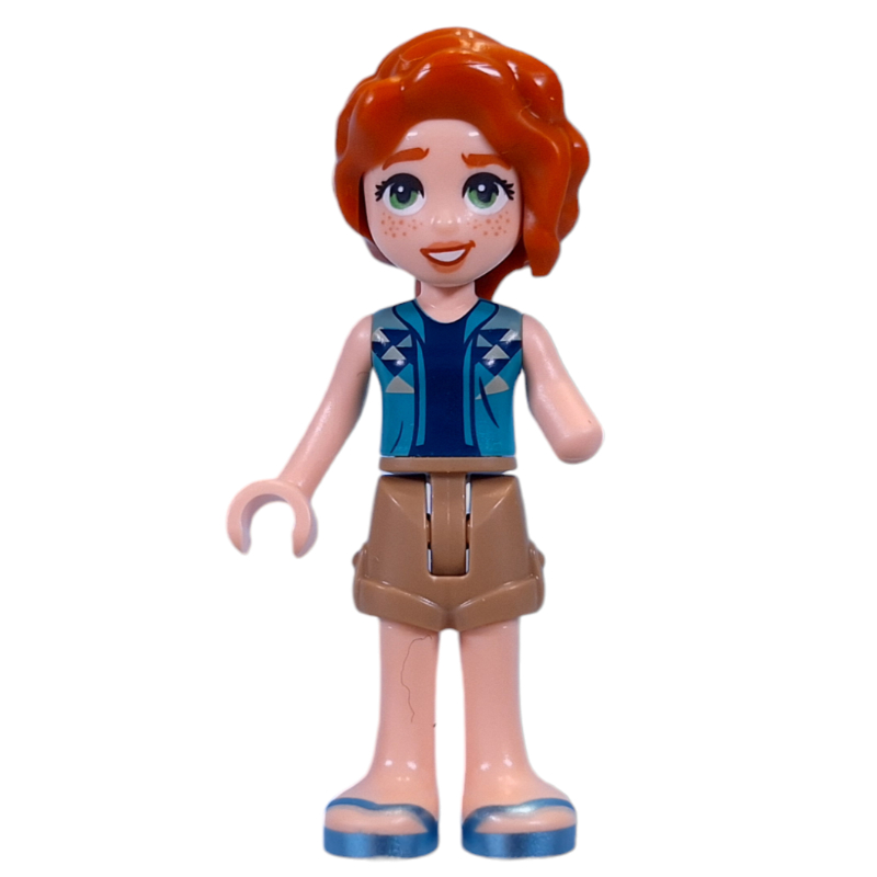 Lego Autumn - Dark Turquoise Top, Dark Tan Shorts