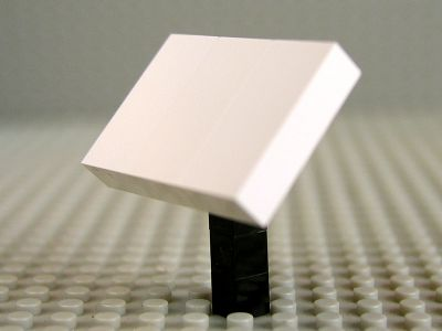 Lego Modulex Furniture Drawing Board 4 x 6 x 7