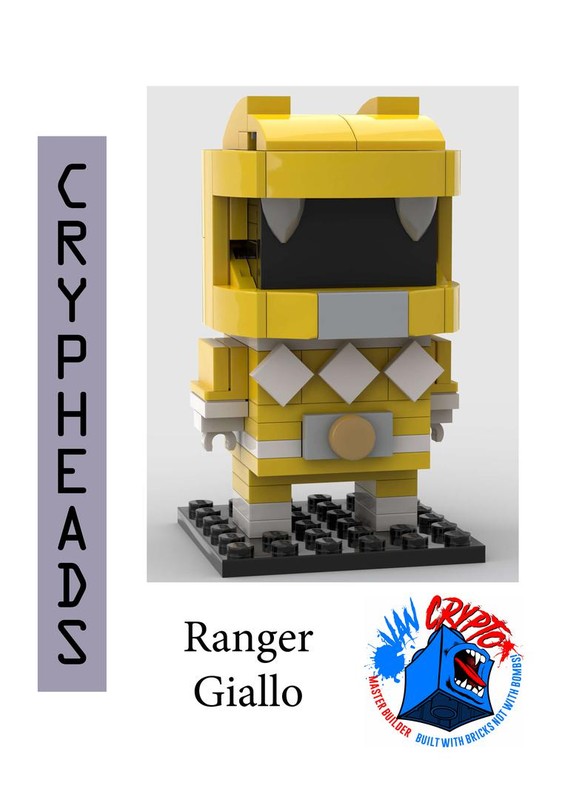 Lego Power Ranger Giallo