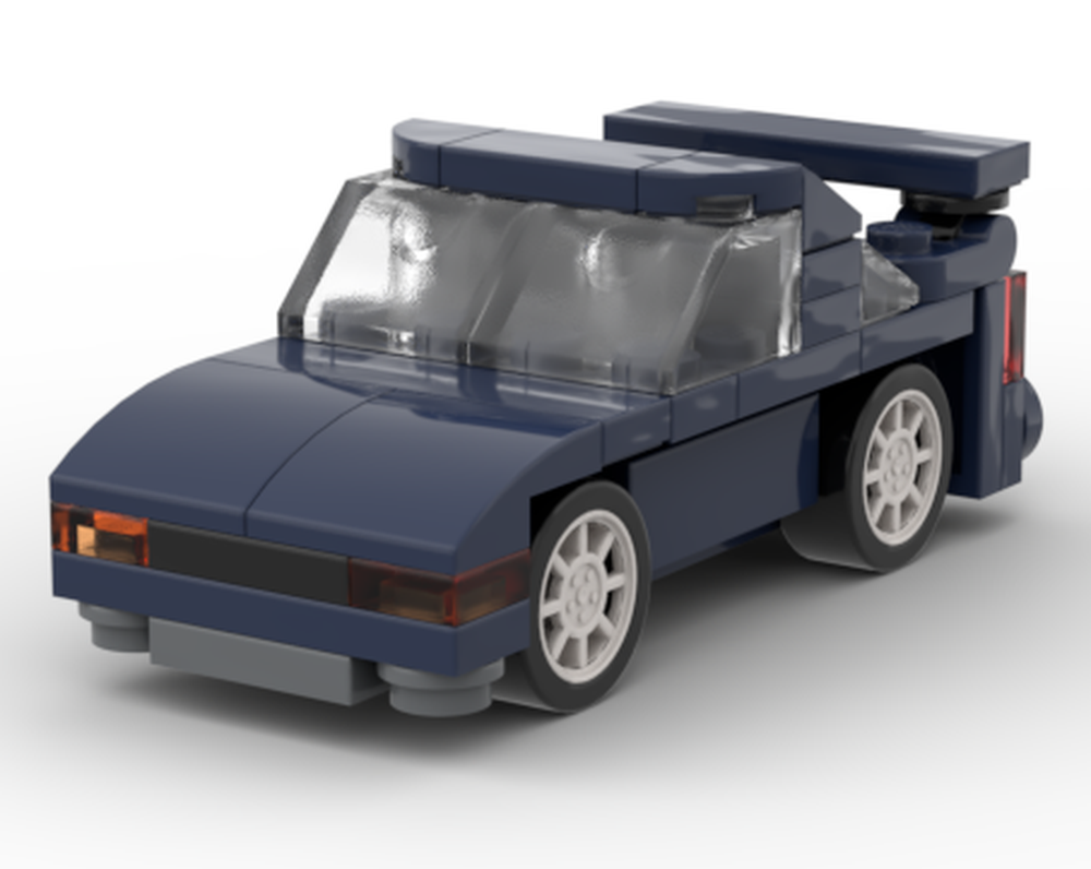 Lego 4 Stud Wide 1986 Toyota Supra