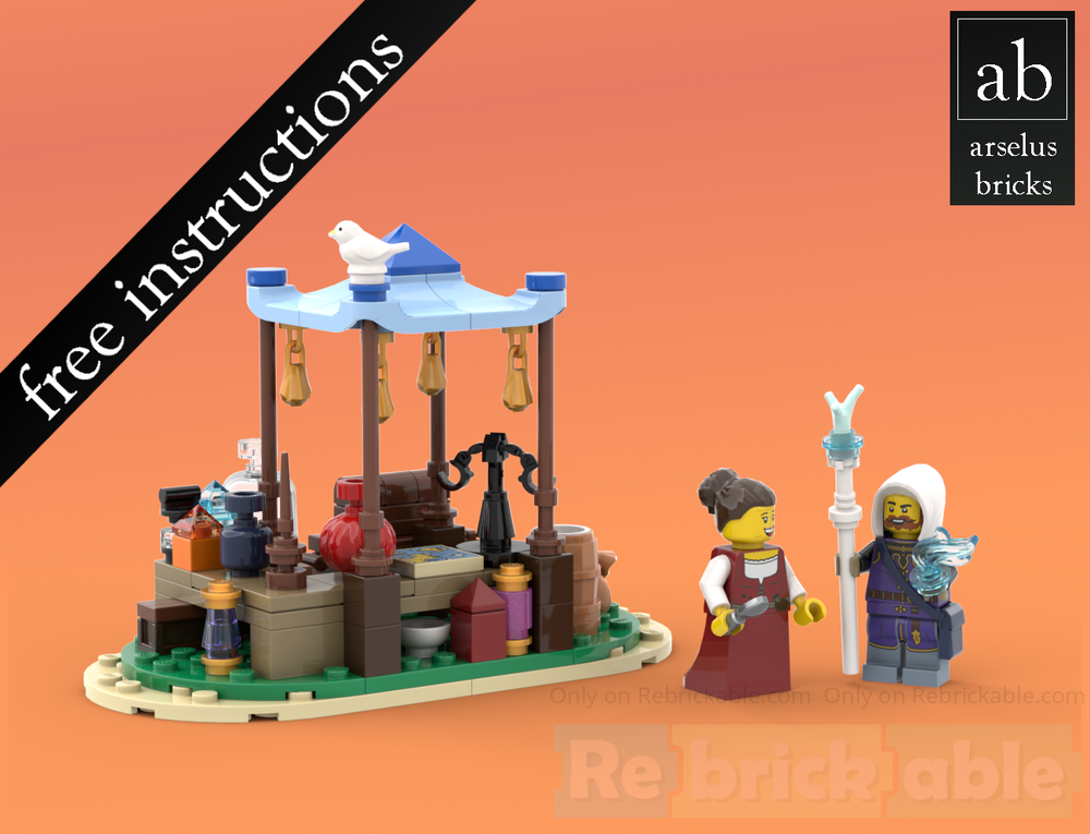 Lego Medieval Spice Merchant