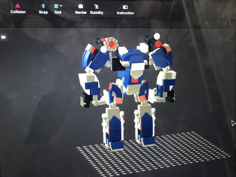 Lego Ironman igor suit 501st version(HA-AU, heavy assault armor unit)