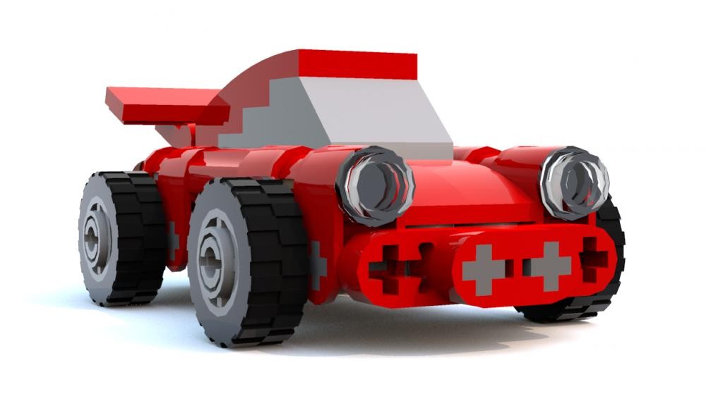 Lego Small Porsche 911 GT3 Rallye