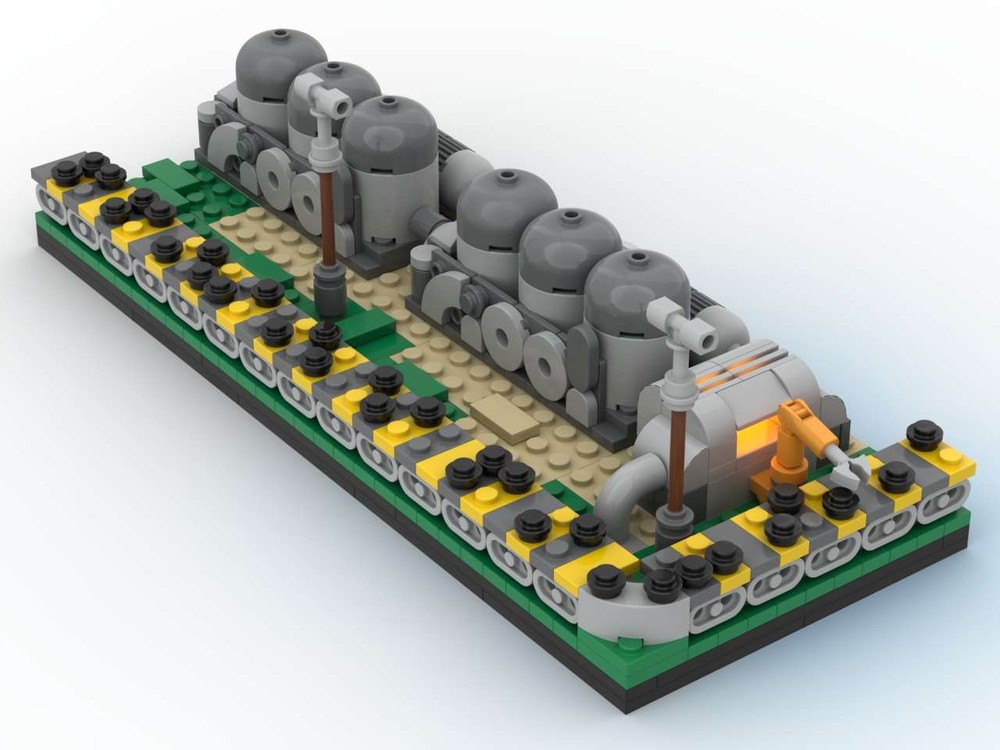 Lego Factorio steam power