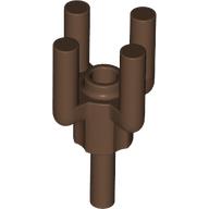 Lego Bar, 4 Top Bars, Palm Tree Top / Brown
