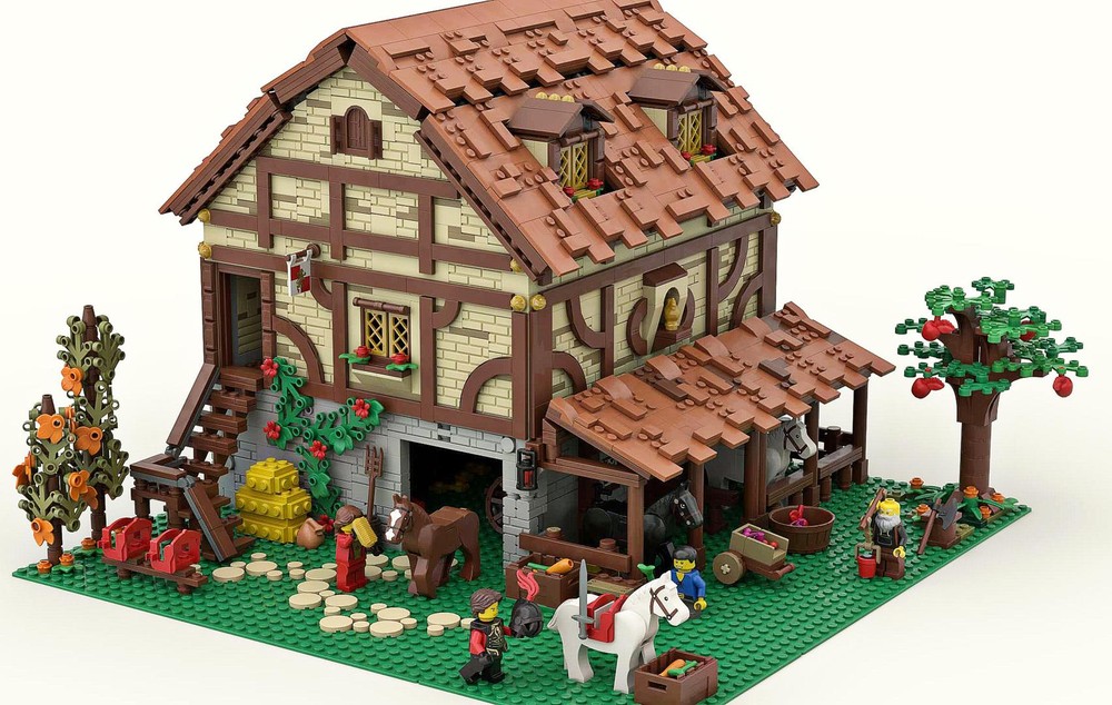 Lego Medieval Stables
