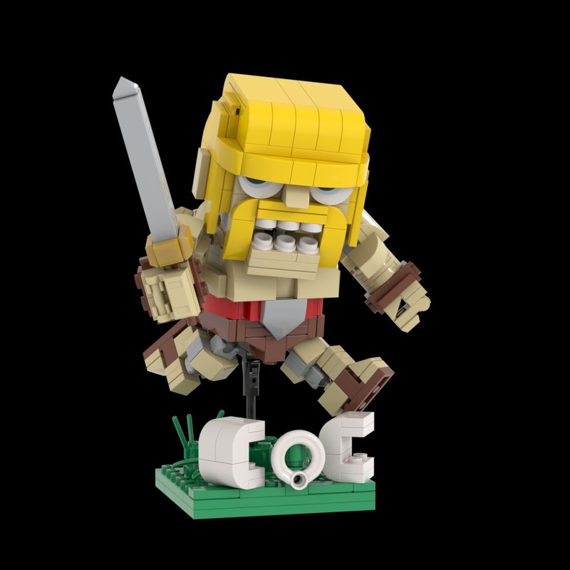 Lego BARBARIAN OF COC