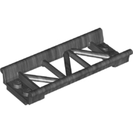 Lego Vehicle Track, Roller Coaster Straight 8L / Pearl Titanium
