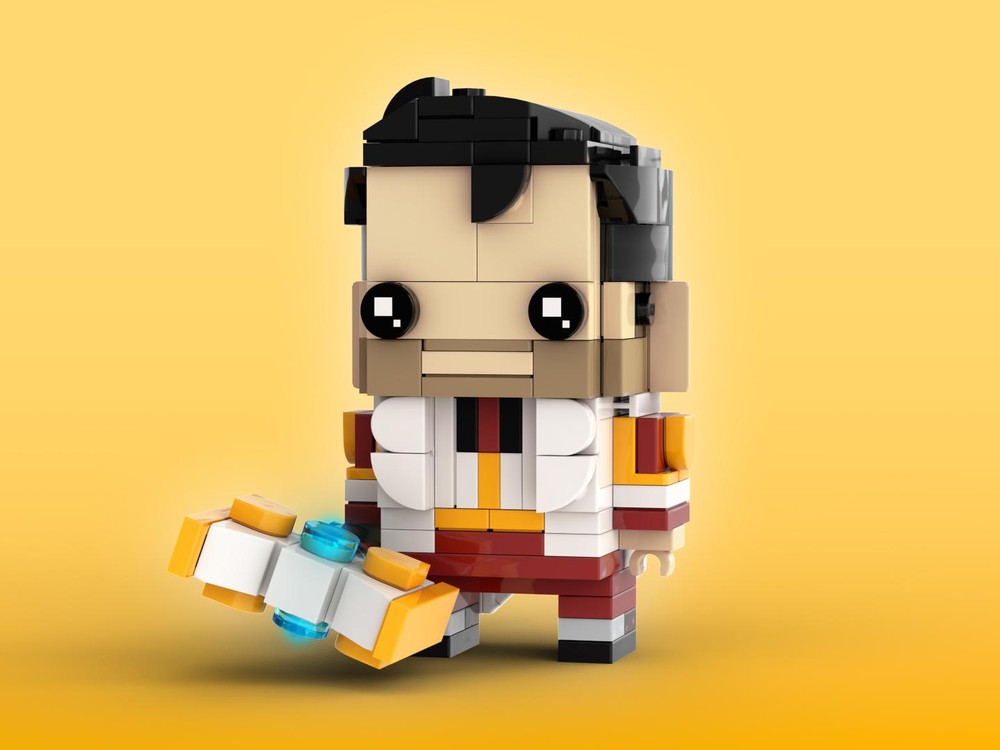Lego Jayce Brickheadz LEGO MOC - Netflix Arcane: League of Legends
