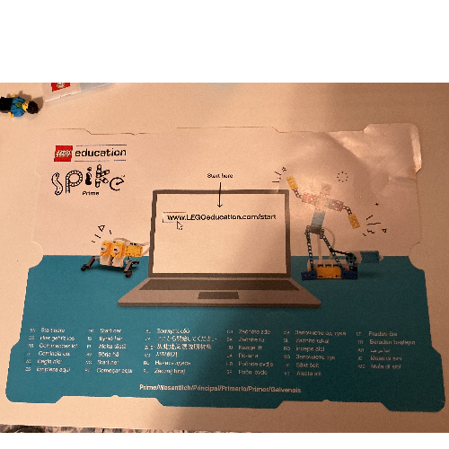 Lego Sticker Sheet for Set 45678-1 / [No Color/Any Color]