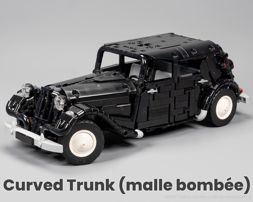 Lego Citroën Traction (Rounded Trunk)