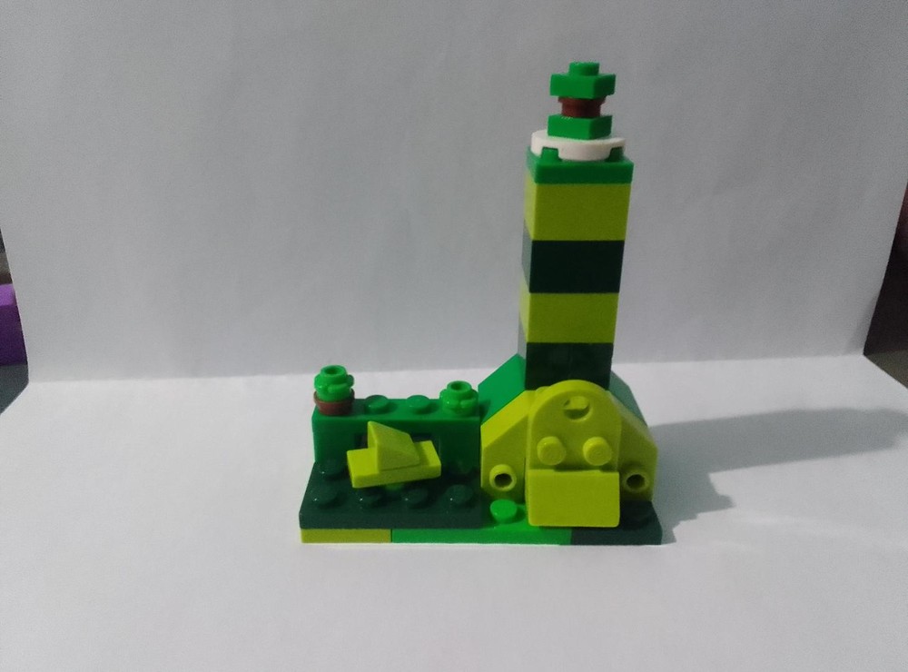 Lego Green Lighthouse