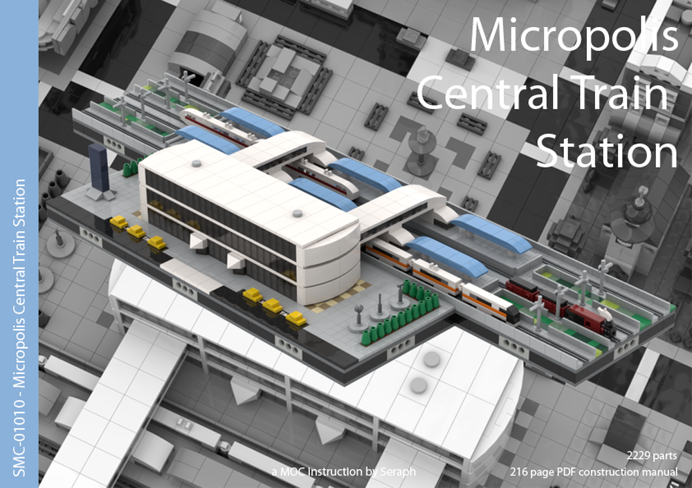 Lego Micropolis Central Train Station