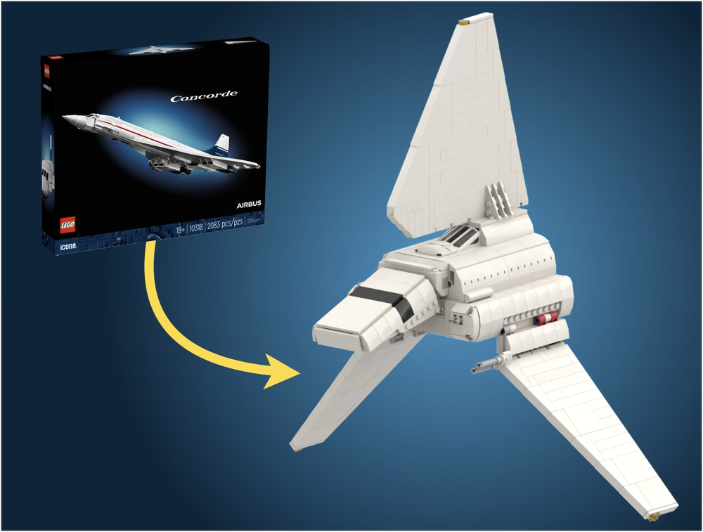Lego Lambda-class T-4a shuttle