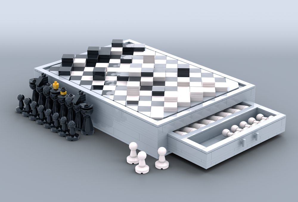 Lego Kingdom Hearts Alba & Ater Chess Set Small