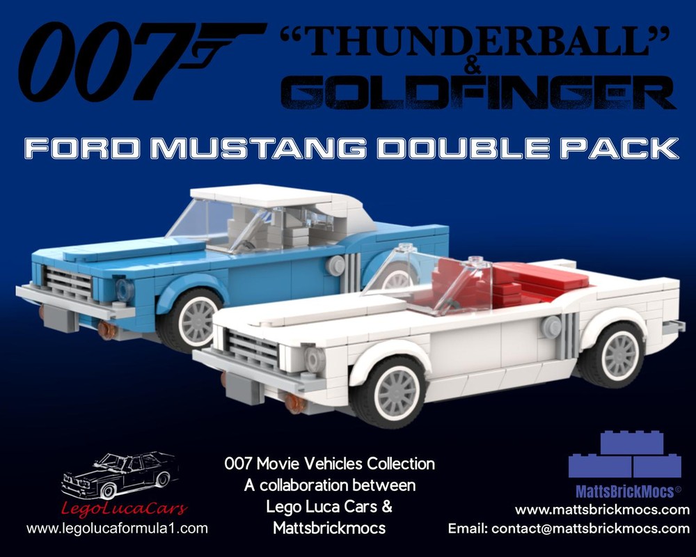 Lego 007 Movie Mustang Double Pack