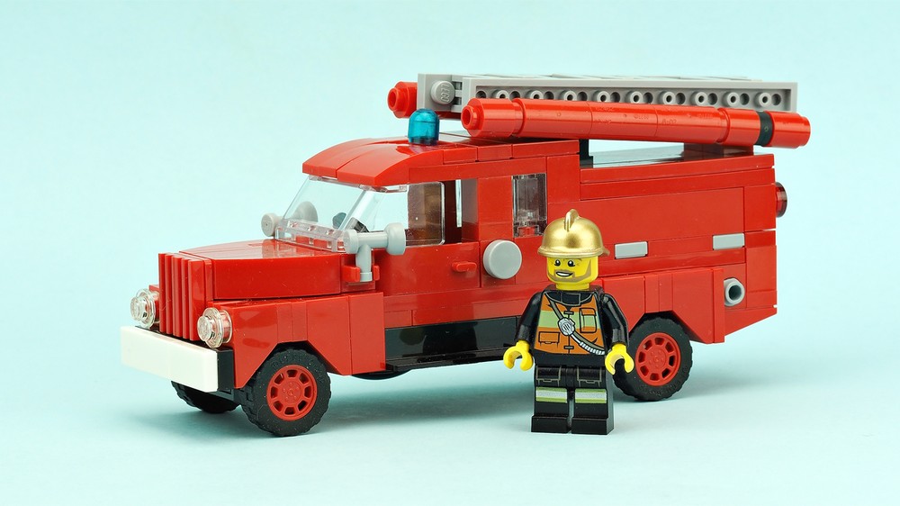 Lego Old fire truck
