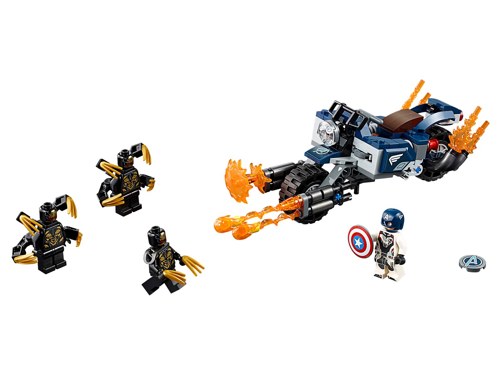 Lego Captain America: Outriders Attack