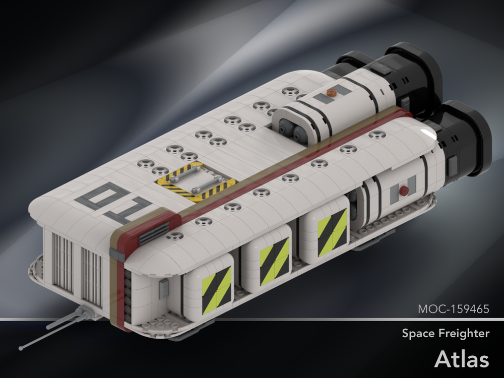 Lego Space Freighter "Atlas"