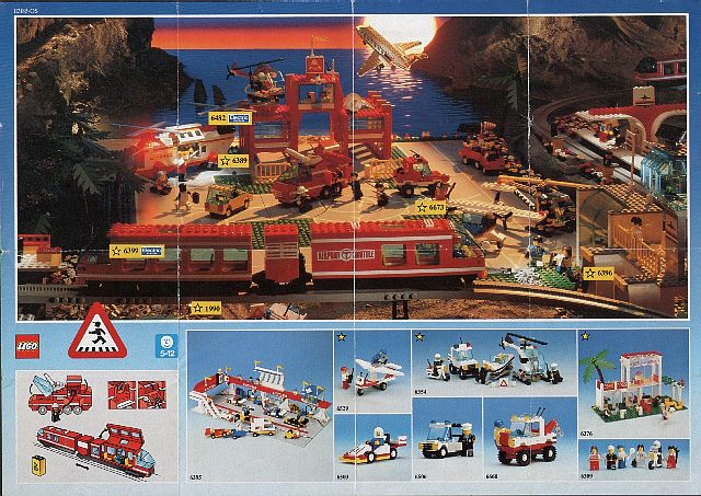 Lego 1990 Mini Town Overseas (113185-OS)