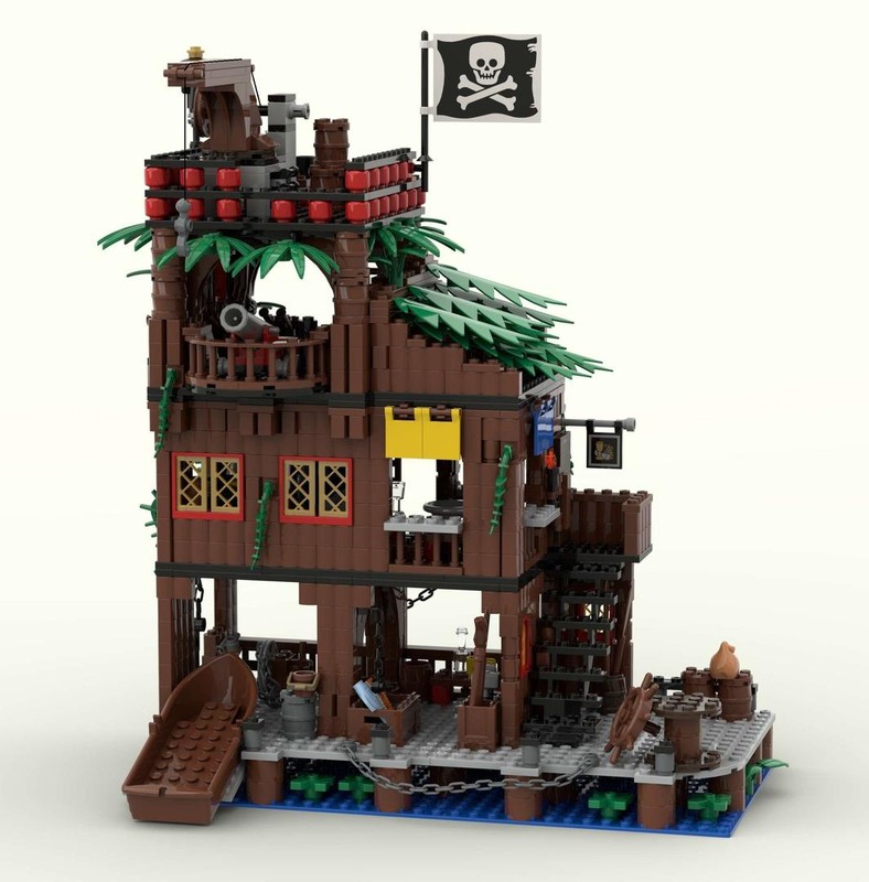 Lego Pirate tavern (built in the style of the 90s)