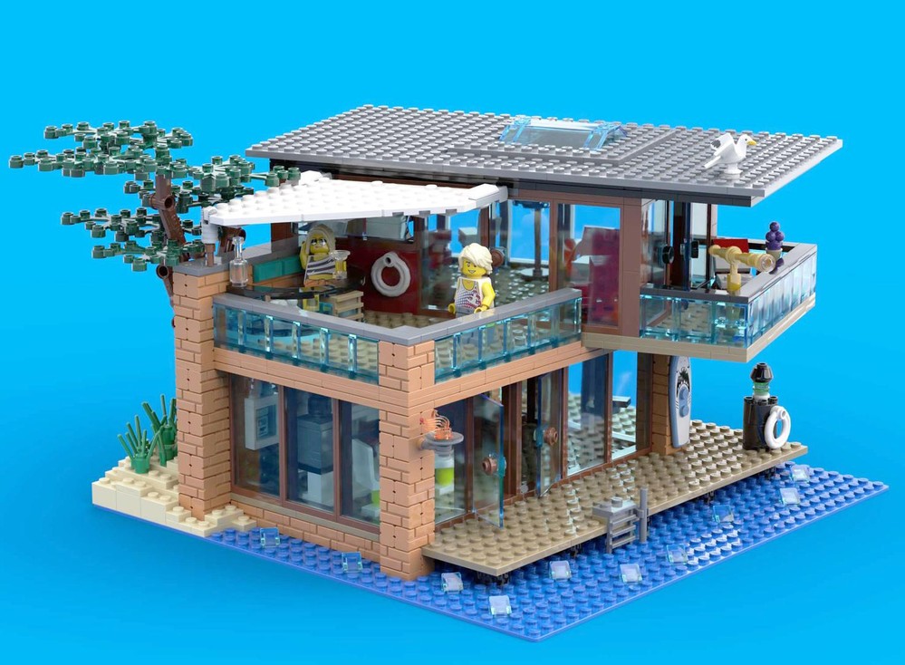 Lego Modern Beach House