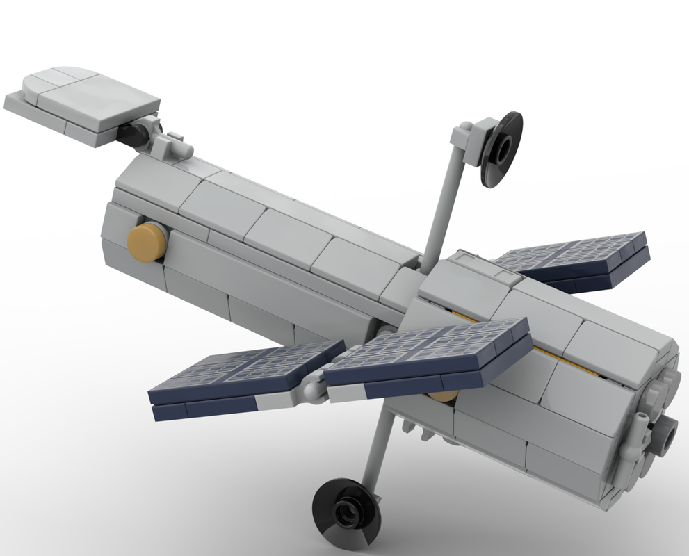 Lego Hubble Space Telescope 1:110 (Saturn V Scale)