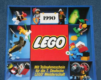 Lego 1990 Large German (Mit Teilnahmeschein für die 7. Deutsche LEGO Meisterschaft - 921388-D)