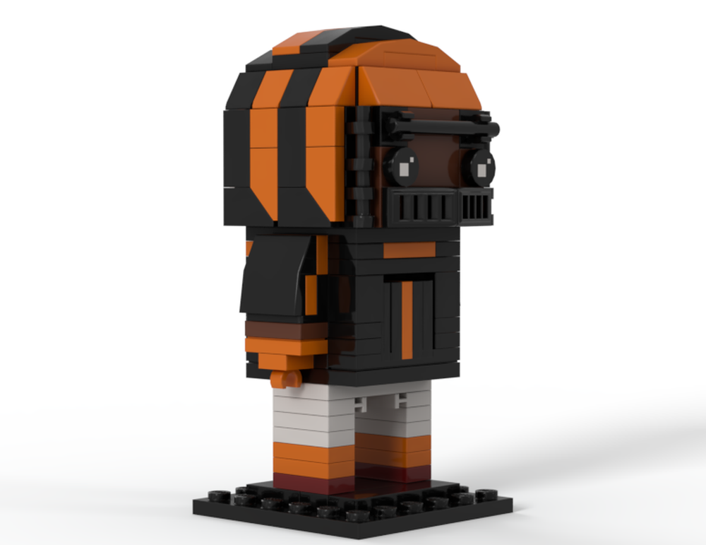 Lego Cincinatti Bengals Brickhead