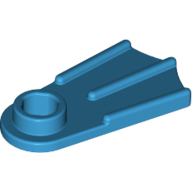 Lego Minifig Footwear Flipper [Thick] / Dark Azure