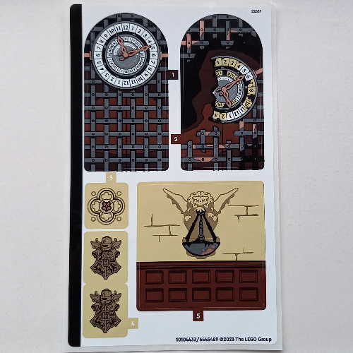 Lego Sticker Sheet for Set 76415-1
