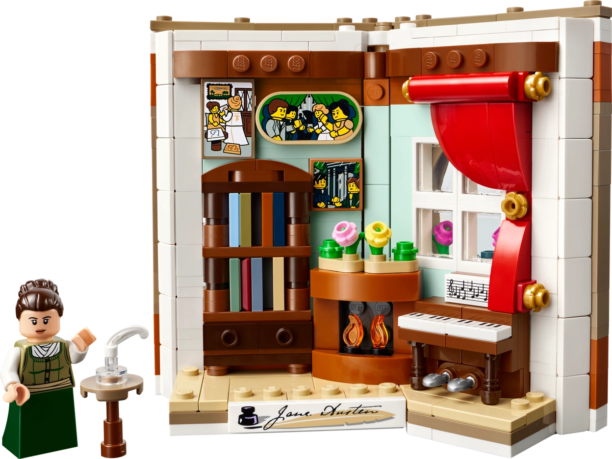 Lego Tribute to Jane Austen's Books
