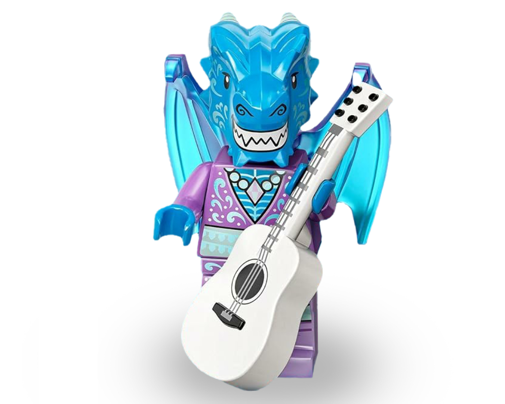 Lego Dragon Guitarist