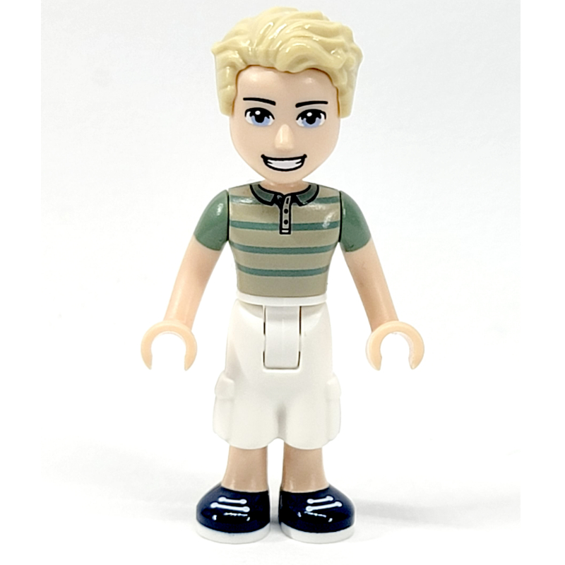 Lego James - Tan Sweater, White Trousers