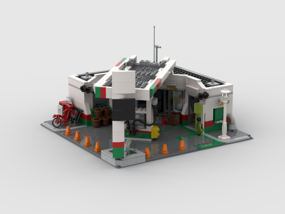 Lego Modular 60132 Service Station
