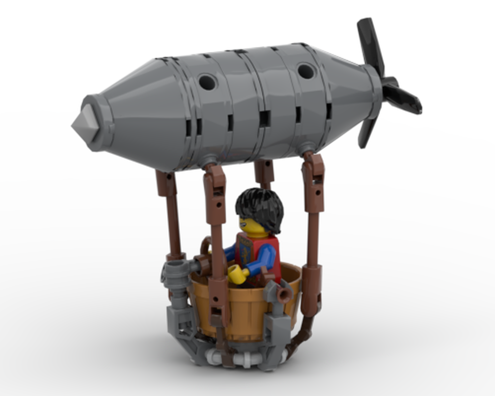 Lego Medieval airship