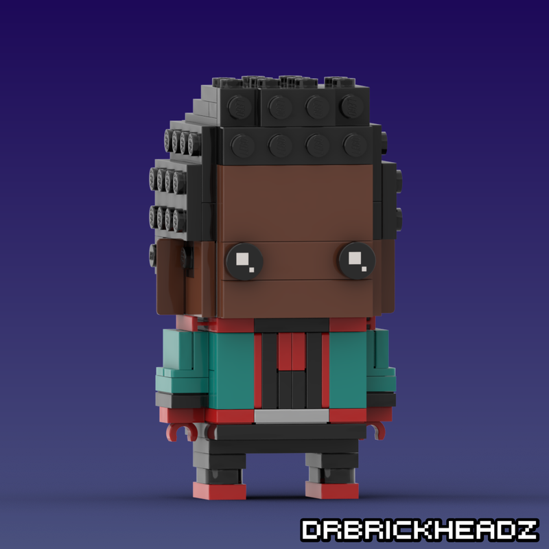 Lego Miles Morales (Into the Spider-Verse) Brickheadz