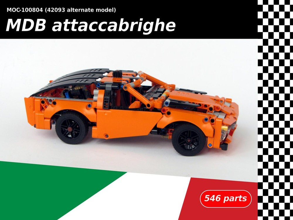 Lego 42093 alternate - MDB attaccabrighe