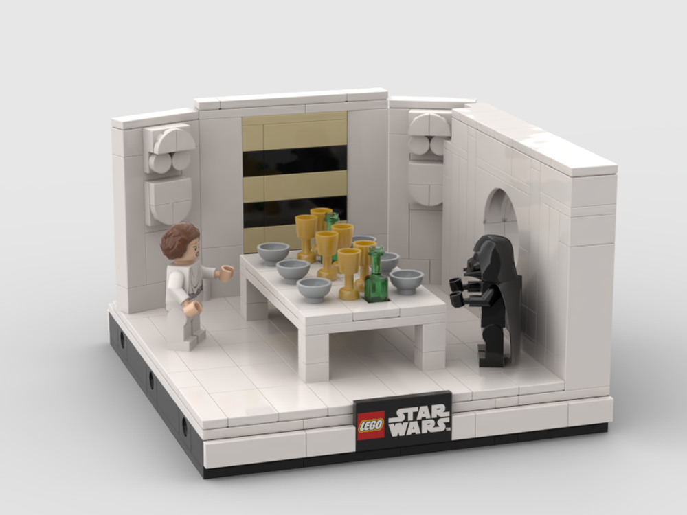 Lego Cloud City Dinning Room