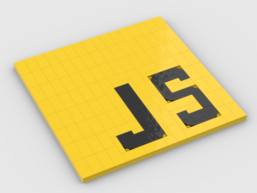 Lego JavaScript Logo