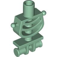 Lego Torso Skeleton [Thin Shoulder Pins] / Sand Green