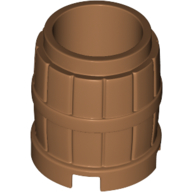 Lego Barrel 2 x 2 x 2 / Medium Nougat