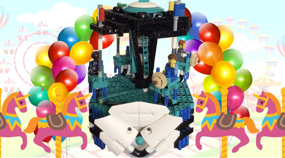 Lego Fairground carousel ride 51515